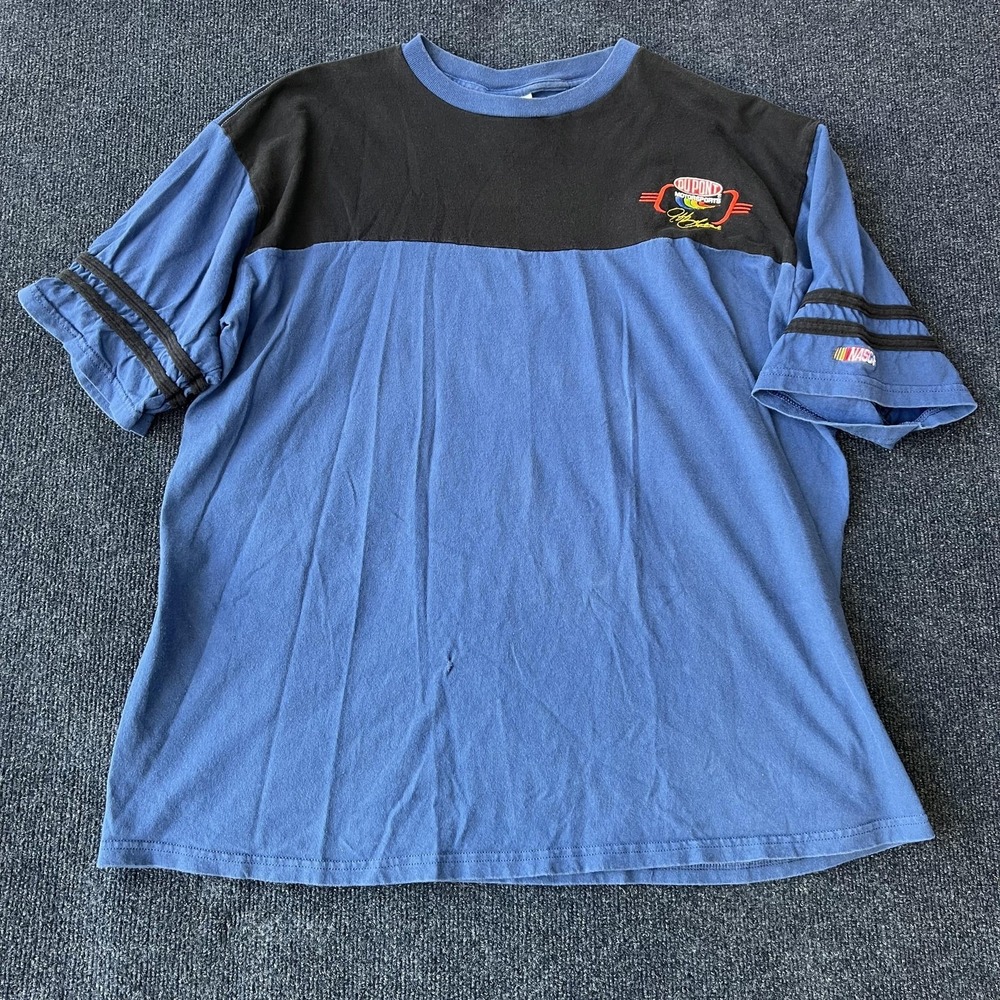 Vintage DuPont Motorsports Shirt Mens XL NASCAR Racing Jeff Gordon 90s